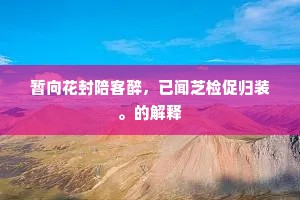 大发议论成语的解释