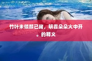 得鱼忘筌成语的释义