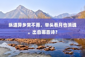 时时风折芦花乱，处处霜摧稻穗低。下一句是什么？