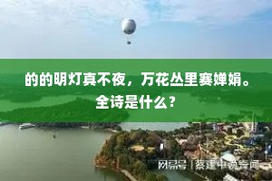 其中幽境客难到，请为诗中图画来。全诗是什么？