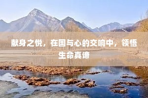 献身之悦，在国与心的交响中，领悟生命真谛