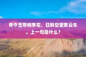 与君降福为丰年，莫教赛祀亏常筵。出自哪首诗？