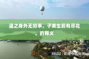 白发渐多身未退，依依常在永禅师。的解释