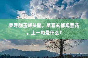 水会三川漾碧波，雕阴人唱采花歌。下一句是什么？