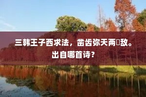 岩云入角雕龙爽，寒日摇旗画兽豪。的释义