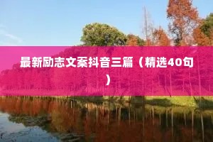 情感语录经典治愈系热榜（通用8篇）
