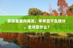 此中即是神仙地，引手何妨一钓鳌。全诗是什么？