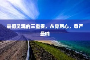 震撼灵魂的三重奏，从骨到心，尊严最响
