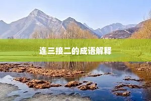 连三接二的成语解释