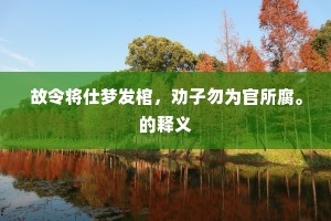 聊向江城纡骥足，行趋禁闼侍鸾舆。的解释