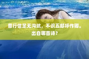 从人潮笑我非夫，乘流则逝宁须扶。上一句是什么？