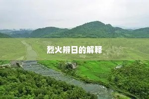 烈火辨日的解释