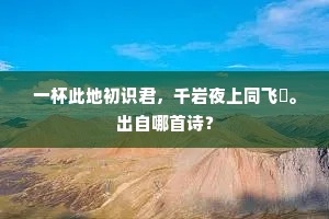 试问西域那提子，遗法慇勤无所求。下一句是什么？