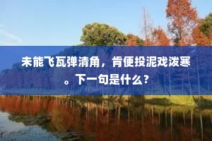 清静无为无识尘，不舍内身妙法身。出自哪首诗？