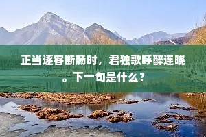故剑情深成语的释义