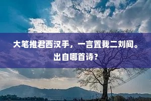 故甚其词成语的解释