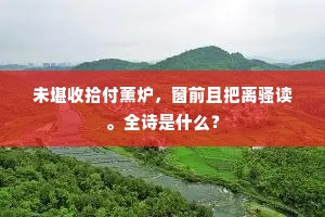 一卷青燐纷涕泗，我思合传志三哀。的释义
