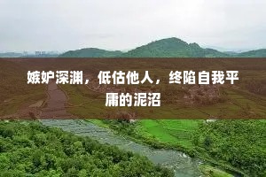 嫉妒深渊，低估他人，终陷自我平庸的泥沼