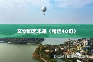 治愈系的情感语录（通用40句）