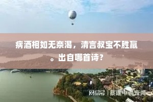 尘土十年缠马足，只凭双鬓照归心。的解释