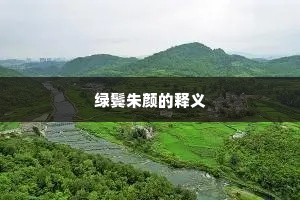 绿鬓朱颜的释义