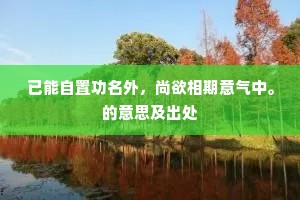 青衫白发经忧患，珥笔含香最岁寒。的意思及出处