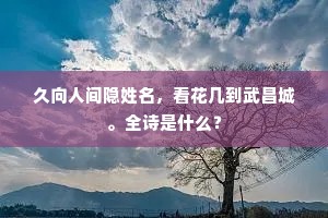 溪流似景清无底，石壁如门翠插天。下一句是什么？