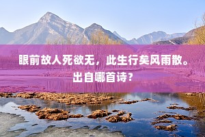 猎猎风吹雨气腥，谁翻碧海踏天倾。上一句是什么？