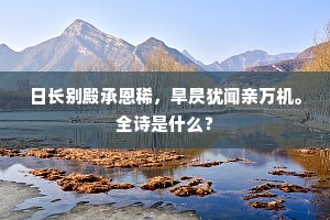假仁假意成语的释义