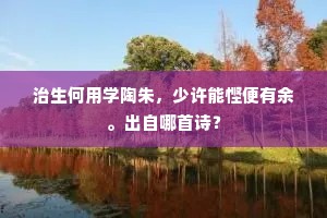 其他杂冗莫分辨，徒见漫乱如箩筛。全诗是什么？
