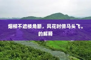 景好不见但闻说，使我耳目私相仇。下一句是什么？
