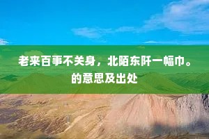 必欲满堂阴有乐，谁能暗室自无欺。的释义