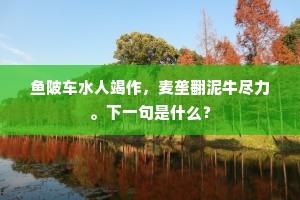 见物不见人成语的拼音