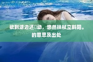 洁己奉公成语的释义