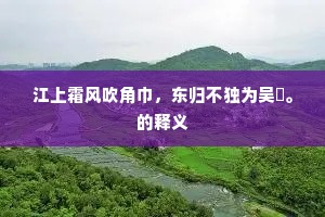 我有尺铁大刚利，久以铸斧磨山巅。的意思及出处