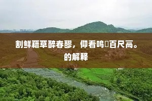 矜功伐善成语的释义
