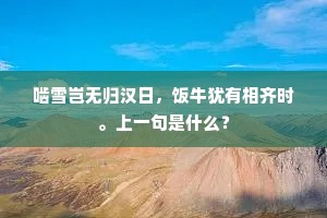 何日山林遂归计，南风进讲五弦琴。的解释