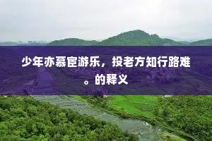 无限峥嵘胜景，尽赐与、山堂教卖。的解释