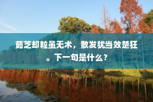 南州久客困炎歊，汗浥春衫上白毛。下一句是什么？