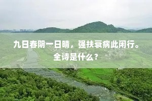 正气冲融自一家，宦情儒墨共根芽。上一句是什么？