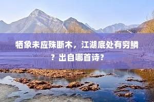 古来郊庙荐德馨，此物气味通神明。下一句是什么？