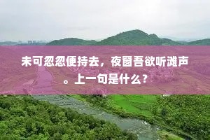 君子一言，快马一鞭成语的拼音