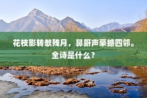 宋玉少时多讽咏，江淹老去倦登临。下一句是什么？